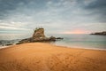 Camello Beach in Santander, Cantabria, Spain Royalty Free Stock Photo